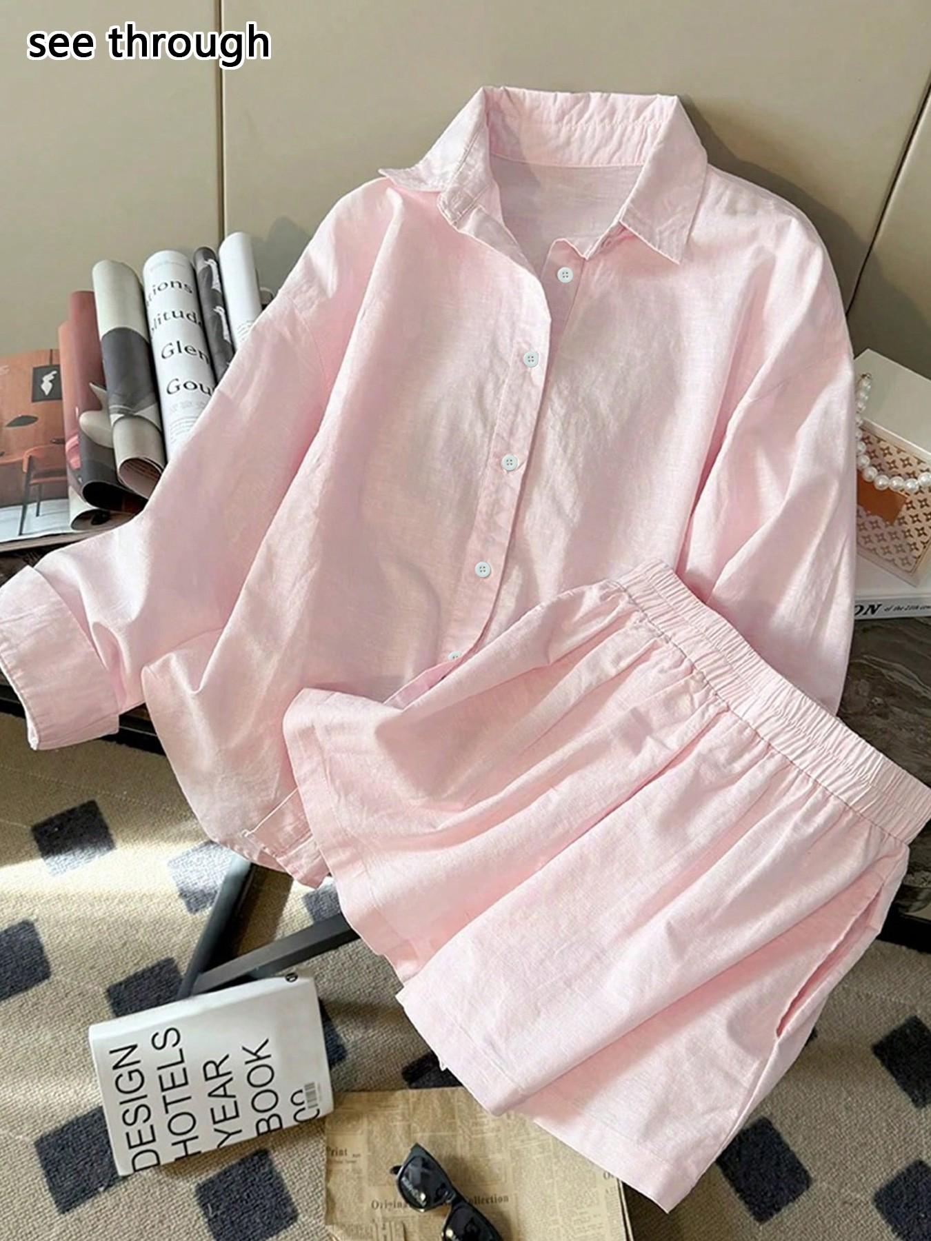 Blouse Off Shoulder - 여성 루즈핏 카라 가디건, 엘라스틱 허리