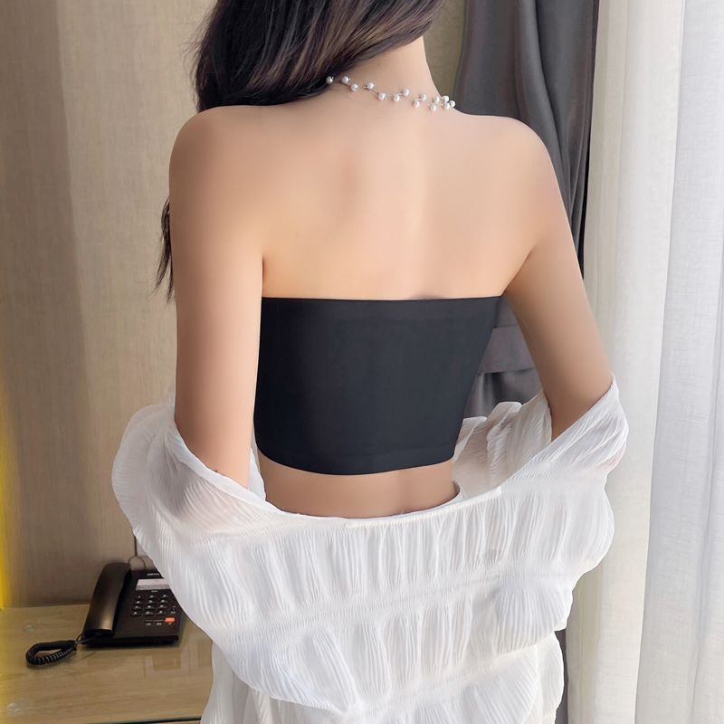 원피스 섹시한 튜브 탑 여성 Strapless 푸시 업 - Bralette Triangle Set 리뷰 및 가격