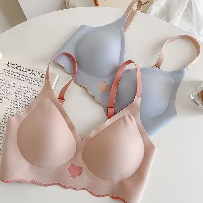 여성을위한 원활한 보이지 않는 브래지어 섹시한 란제리  - Bralette Triangle Set 리뷰 및 가격