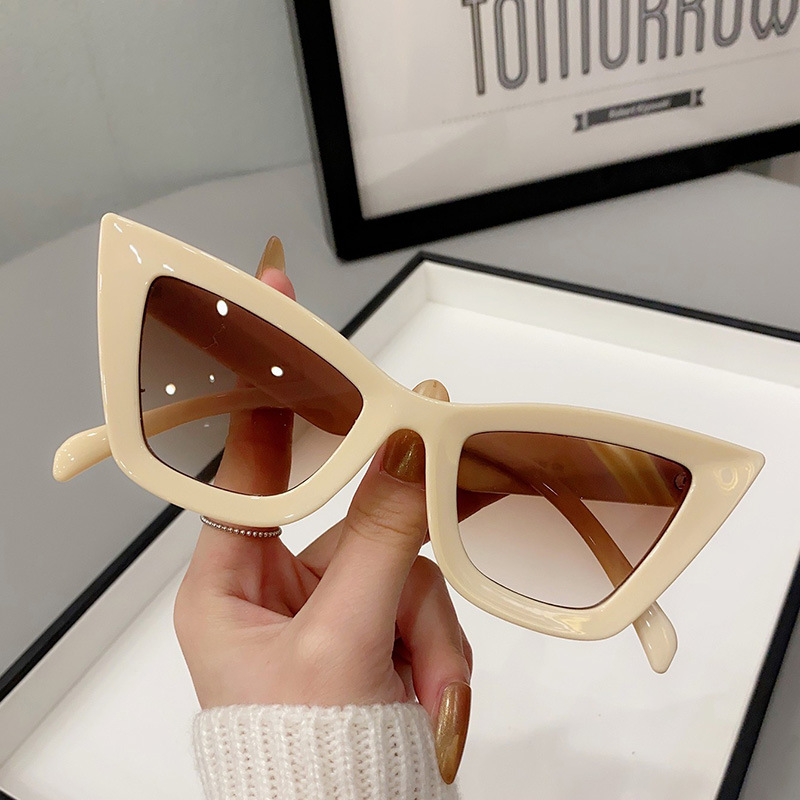 새로운 빅 프레임 빈티지 스퀘어 선글라스 여성 남성 고 - Sunglasses Cat Eye 리뷰 및 가격