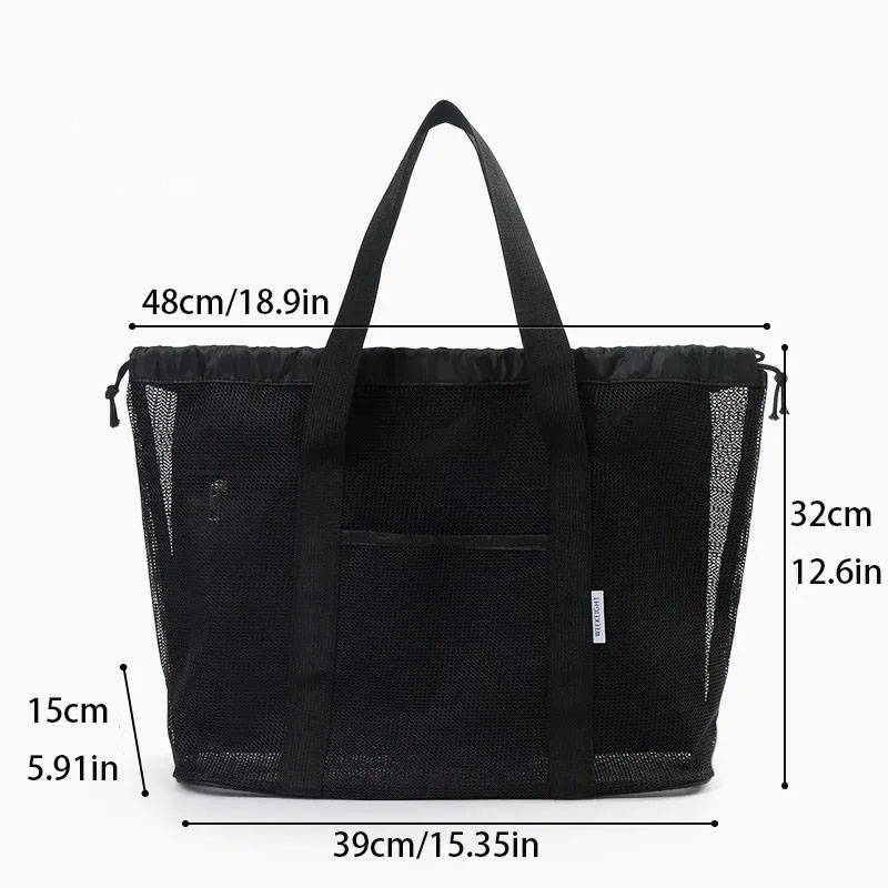 대용량 비치백 배수 기능 화장품 수납 목욕 가방 세면도 - Tote Bag Beach 리뷰 및 가격