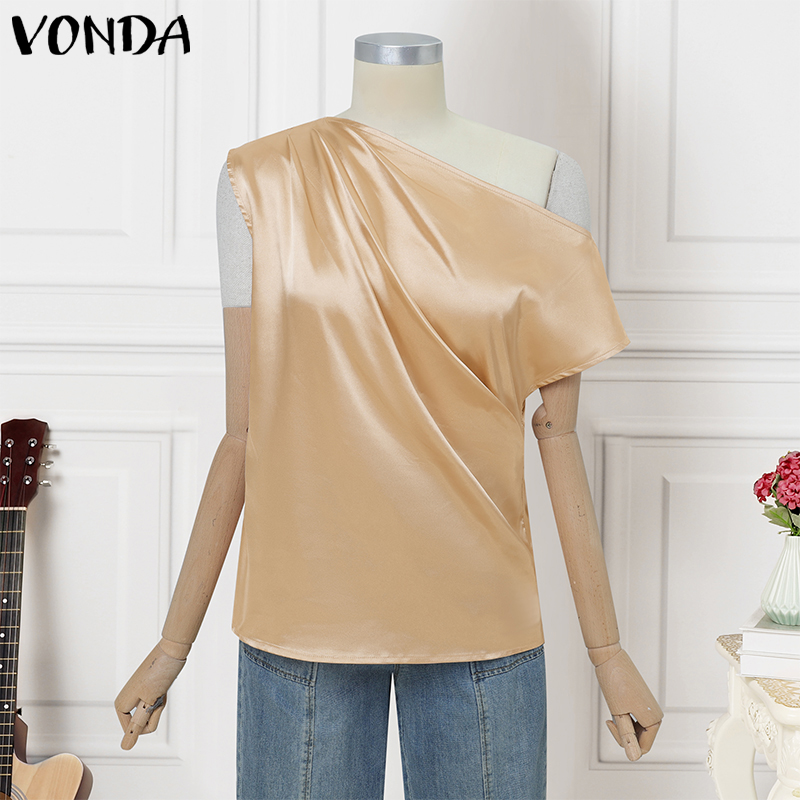플러스 사이즈 5XL VONDA 여성 블라우스 2026 - Blouse Off Shoulder 리뷰 및 가격