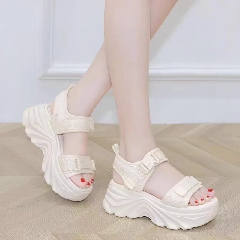 새로운 비치 여성 플랫폼 샌들 디자이너 통기성 운동화  - Wedge Espadrille Women 리뷰 및 가격
