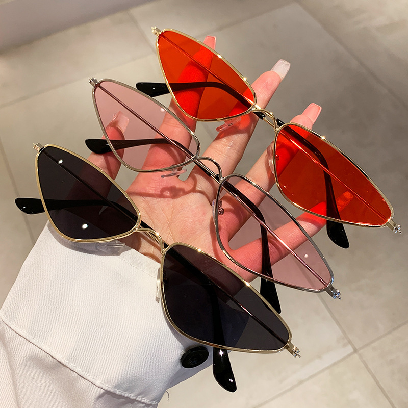 새로운 버전의 캣아이 스몰 프레임 선글라스, 레트로 사 - Sunglasses Cat Eye 리뷰 및 가격