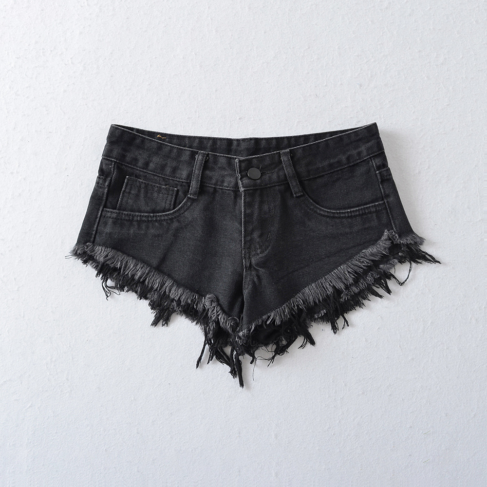 Y2K 섹시 숏 데님 반바지 여성 하이 스트릿 스타일  - Shorts Denim Frayed 리뷰 및 가격