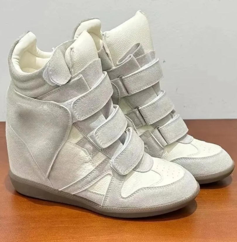 여성용 히든 웨지힐 하이탑 스니커즈 스웨이드 가죽 스플 - Wedge Espadrille Women 리뷰 및 가격