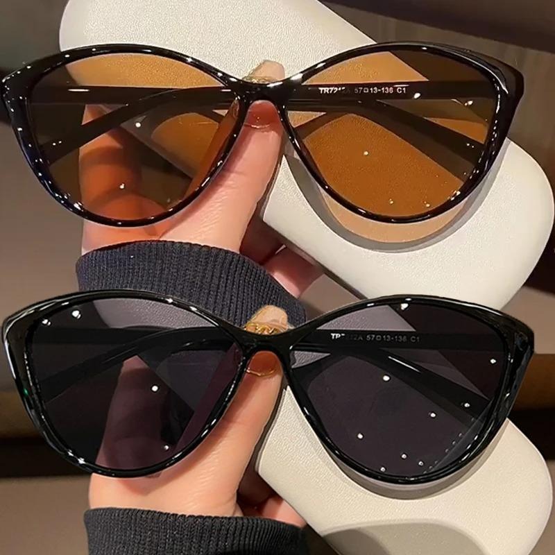 1Pc 레트로 프레임 고양이 눈 선글라스 여성 트렌디  - Sunglasses Cat Eye 리뷰 및 가격